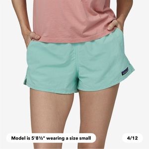 Patagonias famous teal color shorts Updated improved fit. Barely Baggies™ Shorts